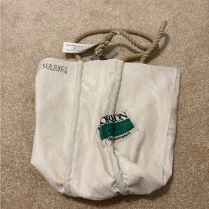 BRAND NEW Sea Bags White Tote Bag